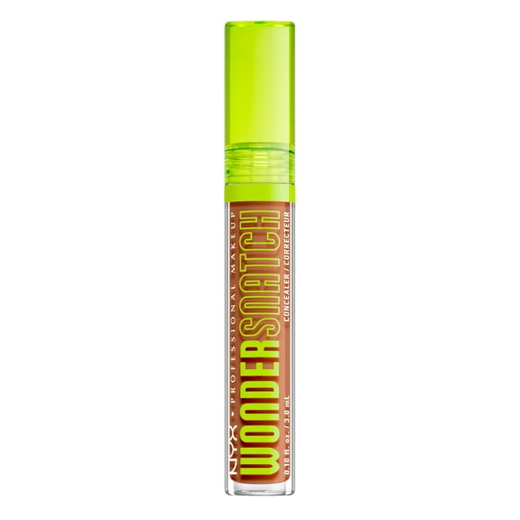 NYX Professional Makeup Wonder Snatch Matte Concealer, Full Coverage Under Eye Concealer, Cafe, 0.10 fl oz