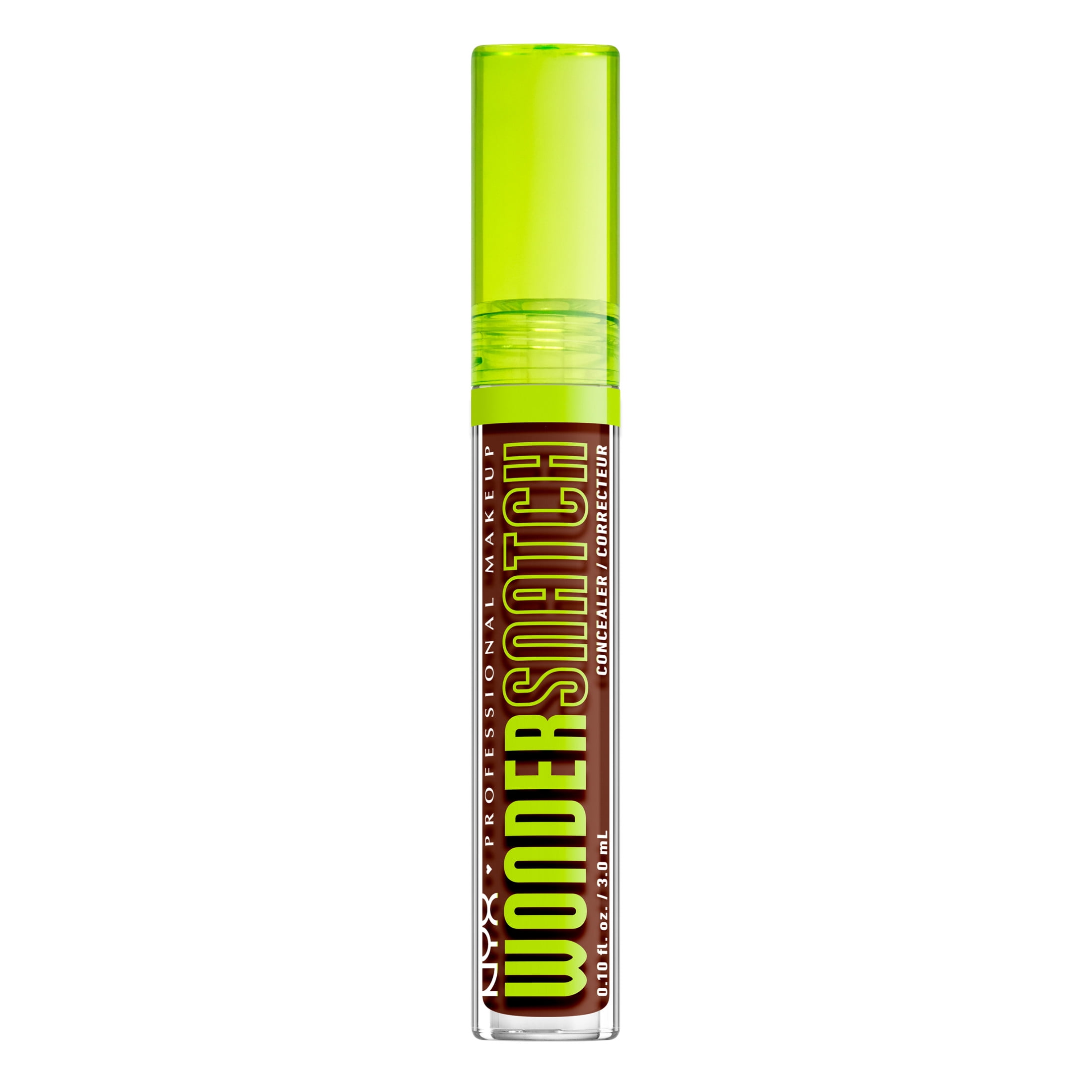 NYX Professional Makeup Wonder Snatch Matte Concealer, Full Coverage Under Eye Concealer, Deep Walnut, 0.10 fl oz