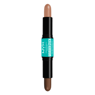 NYX Professional Makeup Wonder Stick, Cream Highlight & Contour Stick, Medium