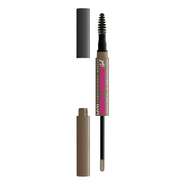NYX Professional Makeup Zero to Brow Longwear Eyebrow Gel, Ash Brown