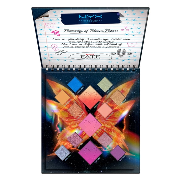 NYX Professional Makeup x Netflix Winx Fairy Palette, Shadow and Blush Palette, Multicolor