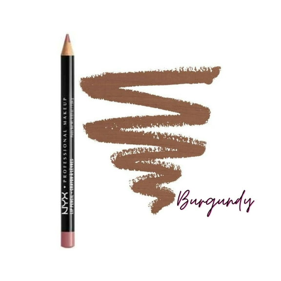 NYX Sim Lip Liner Pencil Natural-looking long-wear lip liner in Burgundy
