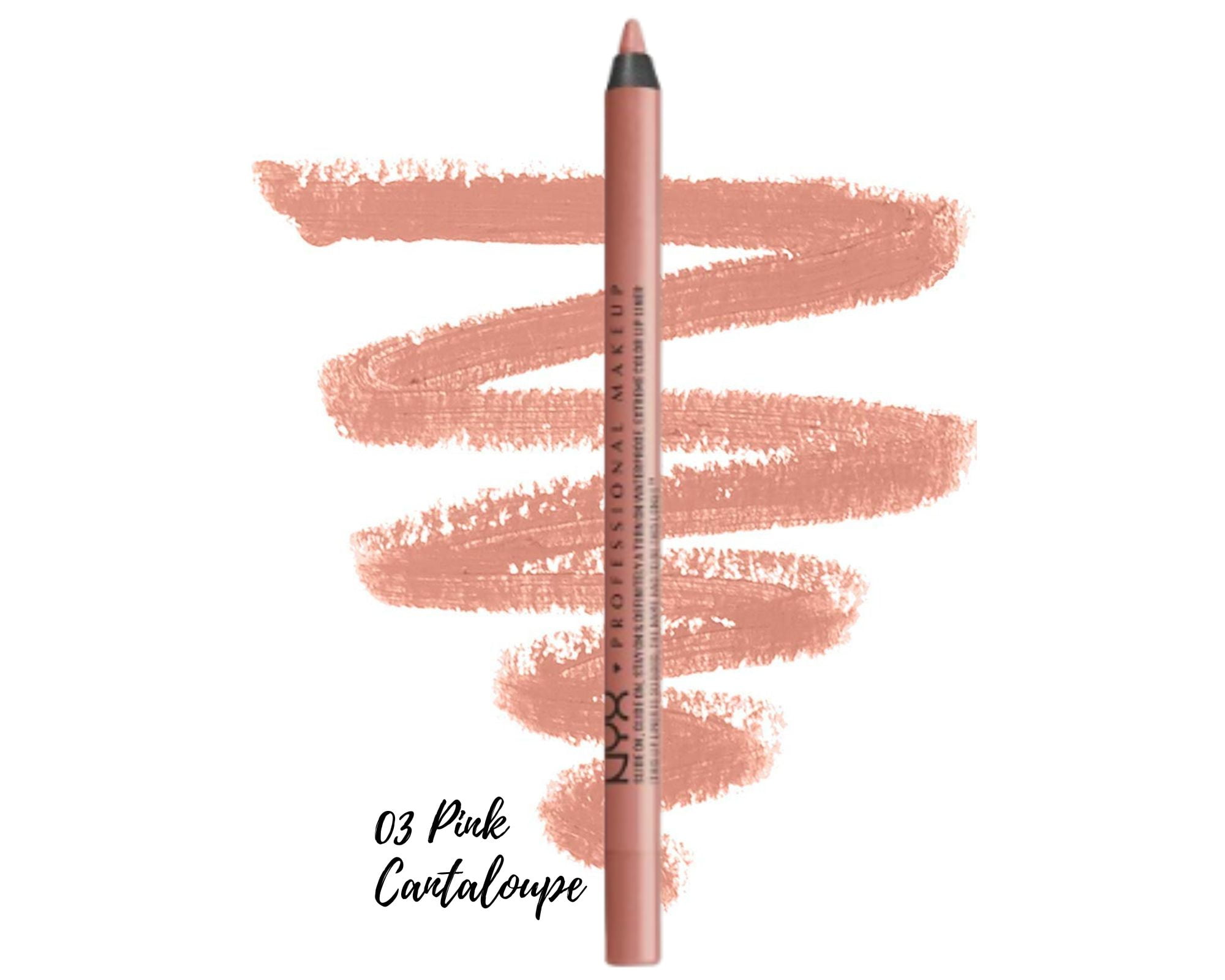 NYX Slide On, Glide on, Stay On Lip Liner / Lip Pencil 03 Pink