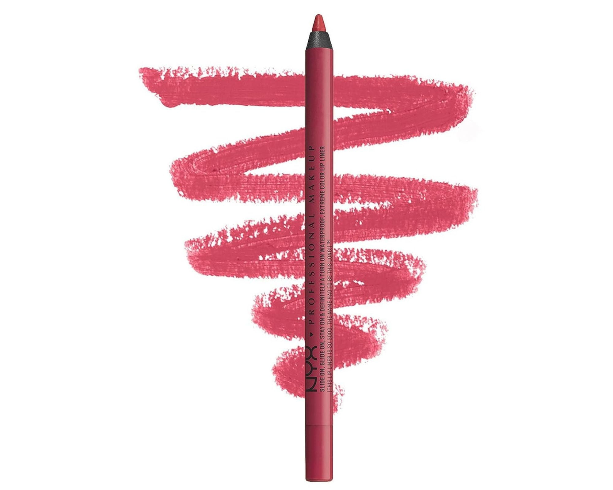 NYX Slide On Glide on Stay On Lip Liner Lip Pencil 05 Rosey