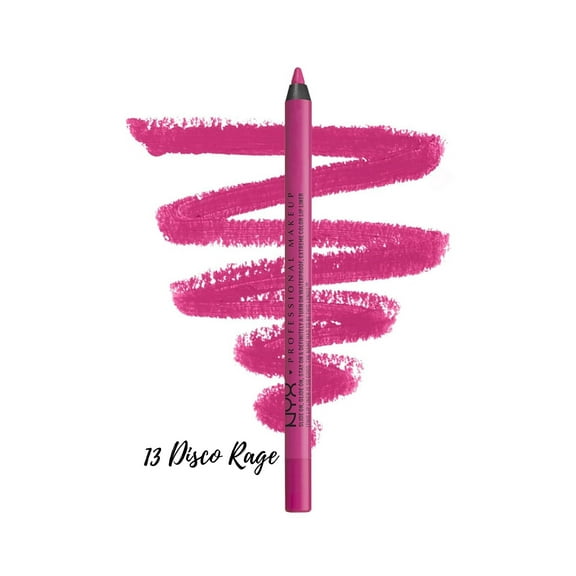 NYX Slide On, Glide on, Stay On Lip Liner / Lip Pencil - 13 Disco Rage