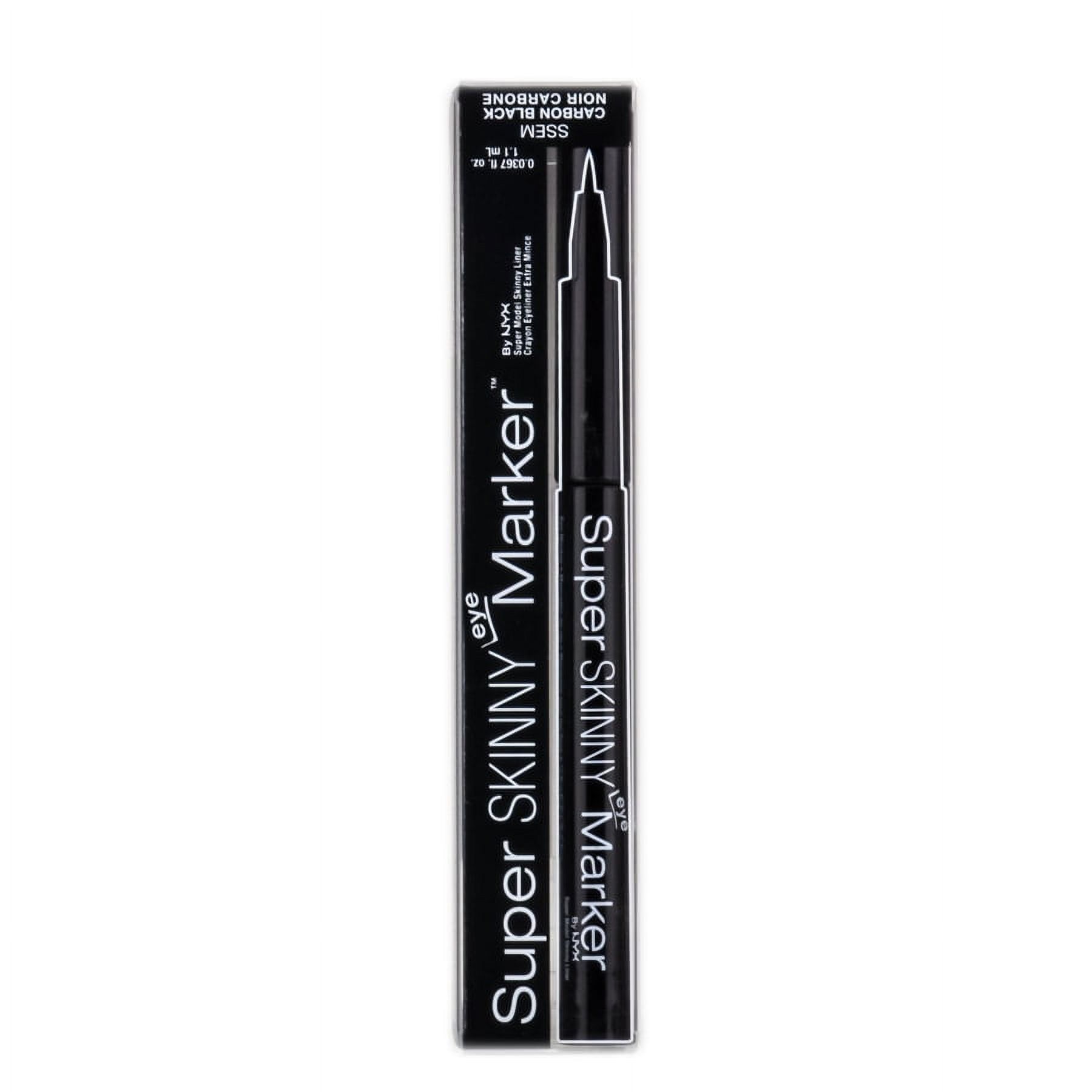NYX Super Skinny Eye Marker, Carbon Black 1 ea - image 1 of 2