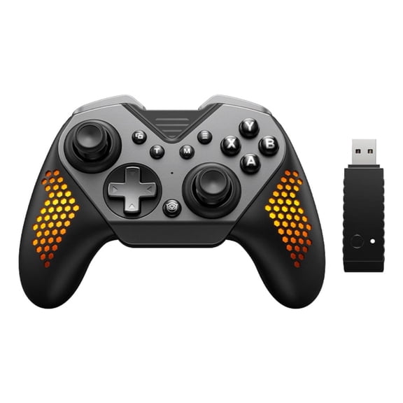 NYXI Flexi Wireless Gamepad with Hall Effect Joystick and Customizable Controls for Nintendo Switch, Switch 2, and PC