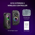 thumbnail image 1 of NYXI Hyperion 2 Wireless Controller for Nintendo Switch - Hall Effect Joystick No Drift, 6-Axis Gyro, Mechanical Switch, HD Vibration - OLED/Lite/LCD Compatible, 1 of 8