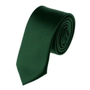 NYfashion101 Mens Solid Color 2.75" Slim Tie