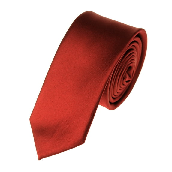 NYfashion101 Mens Solid Color 2.75" Slim Tie