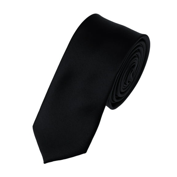 NYfashion101 Mens Solid Color 2.75" Slim Tie