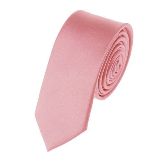 NYfashion101 Mens Solid Color 2.75" Slim Tie
