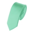 thumbnail image 1 of NYfashion101 Mens Solid Color 2.75" Slim Tie, 1 of 1