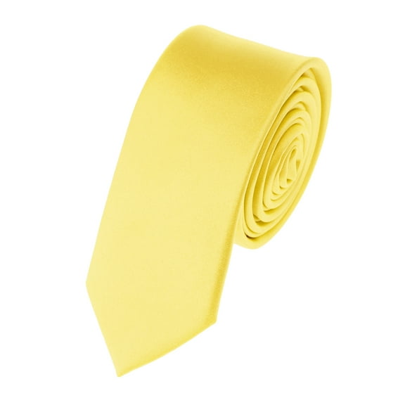 NYfashion101 Mens Solid Color 2.75" Slim Tie