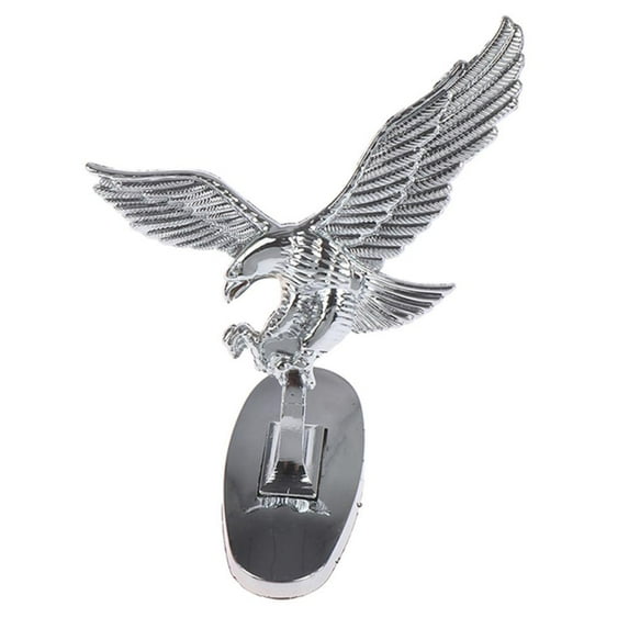 NZRUANE Car Front Cover Hood Ornament Badge 3D Emblem Angel Eagle For Auto Car, Z39C G1 N0I3