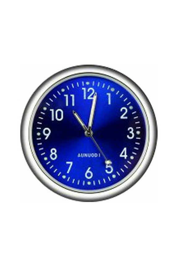 Pocket Small Mini Luminous Quartz Analog Watch Stick-On Clock For Car Boat Bike V7N4