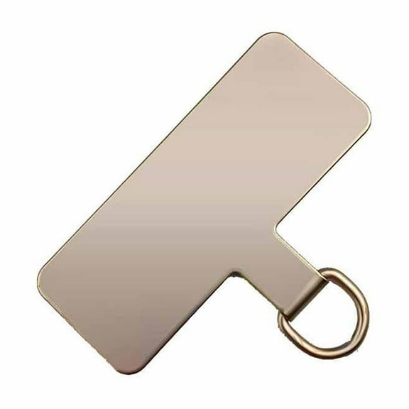 NZRUANE Universal Mobile Phone Lanyard Patch Gasket Metal Safety Ultra-thin ]ф V2A7