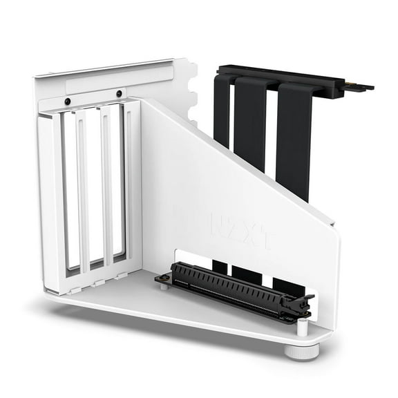 NZXT Vertical GPU Mounting Bracket with Riser Cable, White