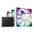thumbnail image 1 of NZXT Aer RGB 2 120mm fans with RGB & Fan Controller, 3 Pack, 1 of 7
