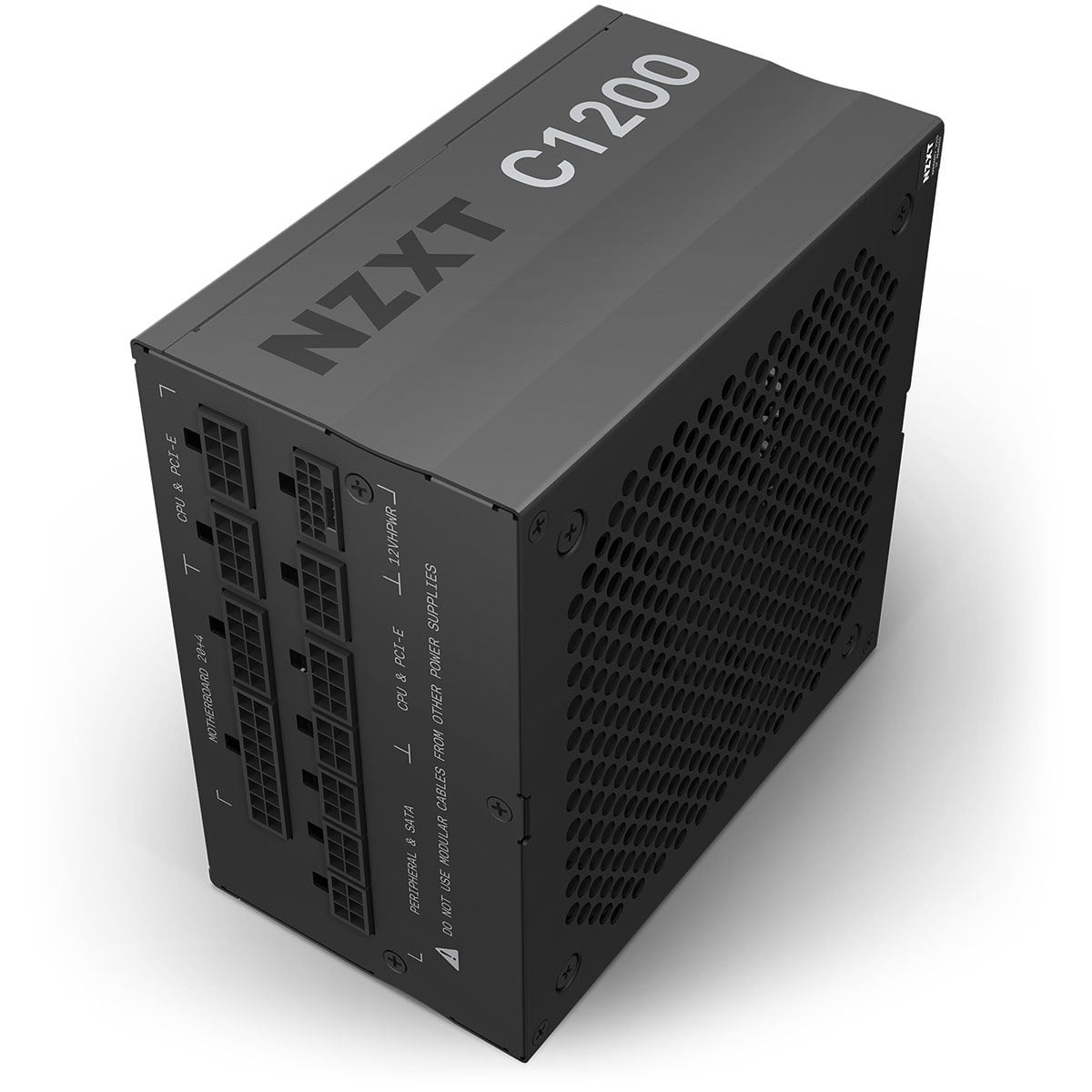 NZXT C Series C1200 Gold 1200 W Full Modular 80 PLUS GOLD ATX (ATX 3.0 Compatible) / EPS12V Power Supply - PA-2G1BB-US
