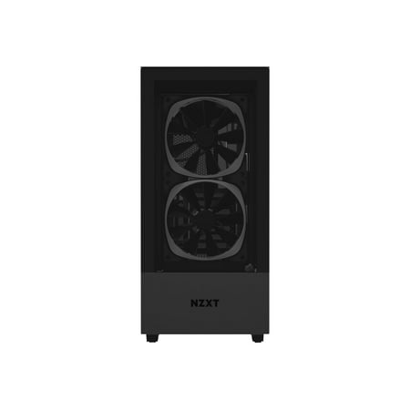 NZXT - H510 Elite Compact ATX Mid-Tower Case with Dual-Tempered Glass - Matte Black
