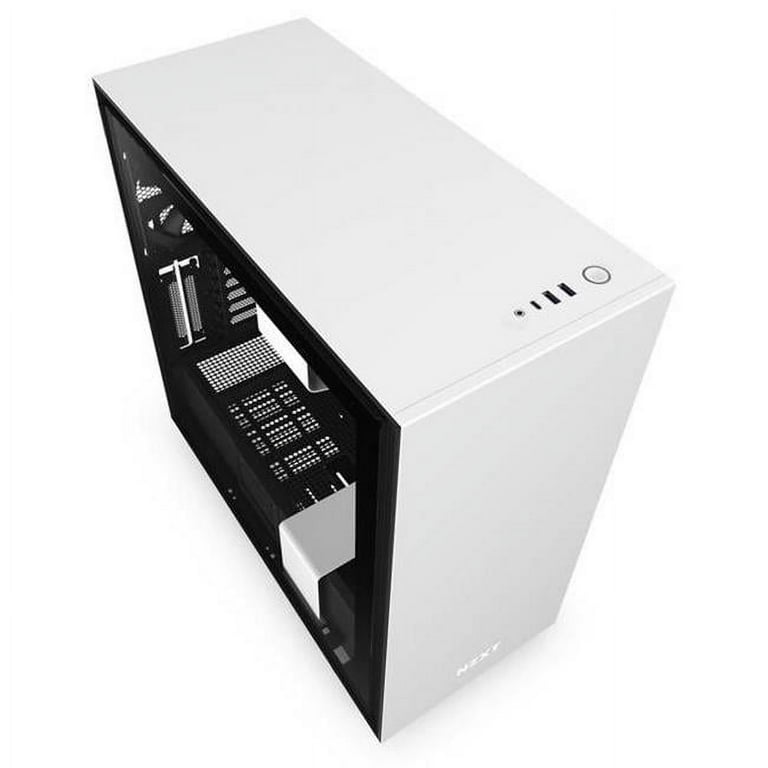 NZXT H710 ホワイト PCケース NZXT Case H710 TG Mid-Tower USB Matte White - Walmart.com