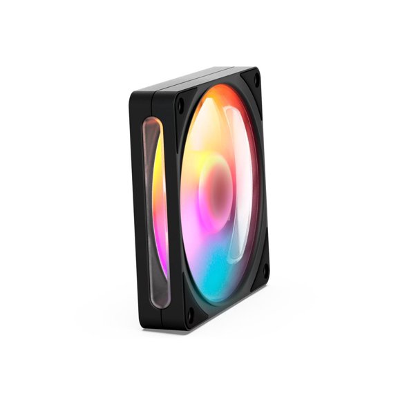 NZXT F120 RGB Black 120mm PWM Addressable RGB Case Fan