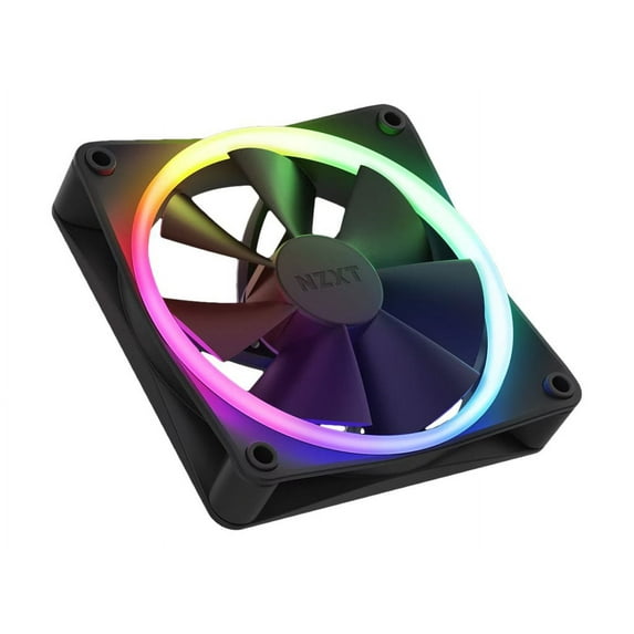 NZXT F Series F120 RGB Triple Pack - Case fan - 120 mm - matte black