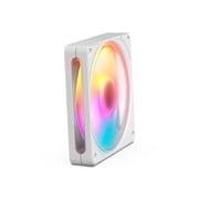 NZXT F140 RGB White 140mm PWM Addressable RGB Case Fan