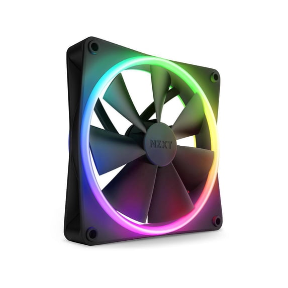 NZXT F140 140mm RGB DUO Fan, Matte Black