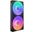 thumbnail image 1 of NZXT F240 RGB Core Fan Unit, Black, 1 of 6