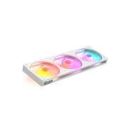 NZXT F360 RGB White 360mm PWM Single-Frame Addressable RGB Fan