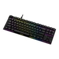 thumbnail image 1 of NZXT Function TKL Mechanical Keyboard - KB-1TKUS-BR - PC Gaming Mechanical Keyboard - MX Compatible Switches - Hot Swappable Key Switch Sockets - Linear RGB Switches - Aluminum Top Plate - Black, 1 of 5
