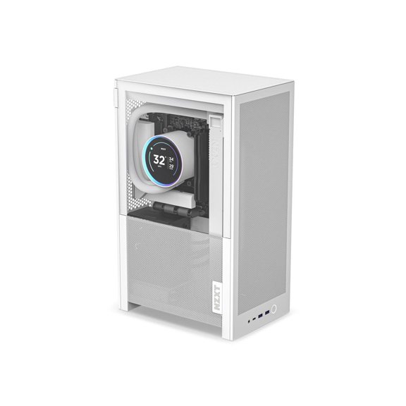 NZXT H2 Flow (2026) mini-ITX Case - All White