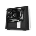 thumbnail image 1 of NZXT H210 - Mini-ITX PC Gaming Case - Front I/O USB Type-C Port - Tempered Glass Side Panel - Cable Management System - Water-Cooling Ready - Radiator Bracket - Steel Construction - White/Black, 1 of 13