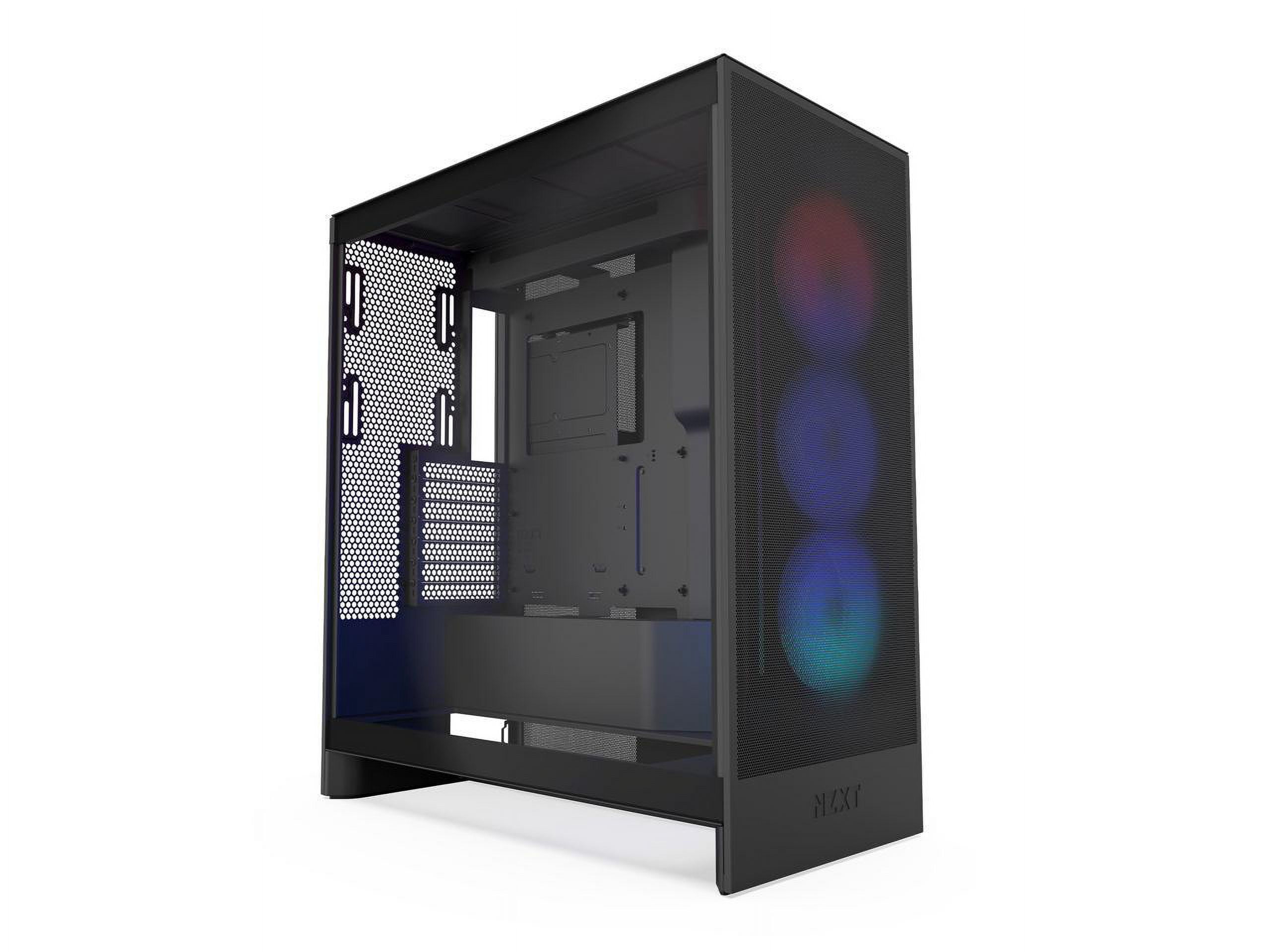 NZXT H7 Flow RGB Mid-Tower ATX Airflow Case with RGB Fans