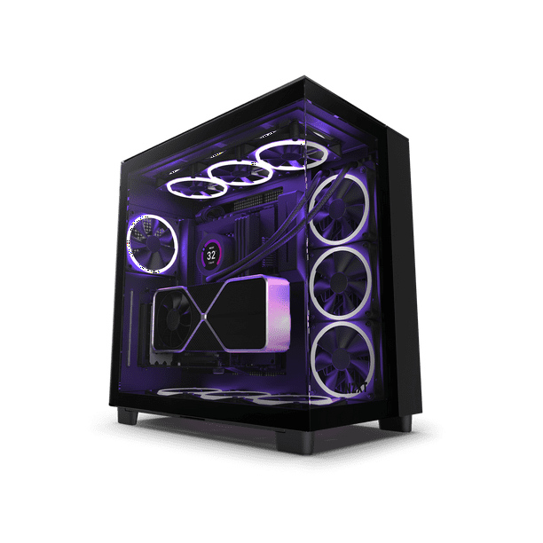 未使用★NZXT H9 Elite CM-H91EB ガラス 3×RGBファン Amazon.co.jp: NZXT H9 Elite 2層構造 ミドルタワー PCケース 3