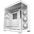 thumbnail image 1 of NZXT H9 Flow Dual-Chamber ATX Mid-Tower Airflow Computer Case, Matte White, 1 of 10