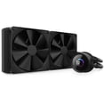 thumbnail image 1 of NZXT Kraken 280mm - RL-KN280-B1 - AIO CPU Liquid Cooler - LCD Display - 2 x F140P Static Pressure Fan Radiator Fans, Intel LGA 1851/1700 & AMD AM5 Compatible, 1 of 7