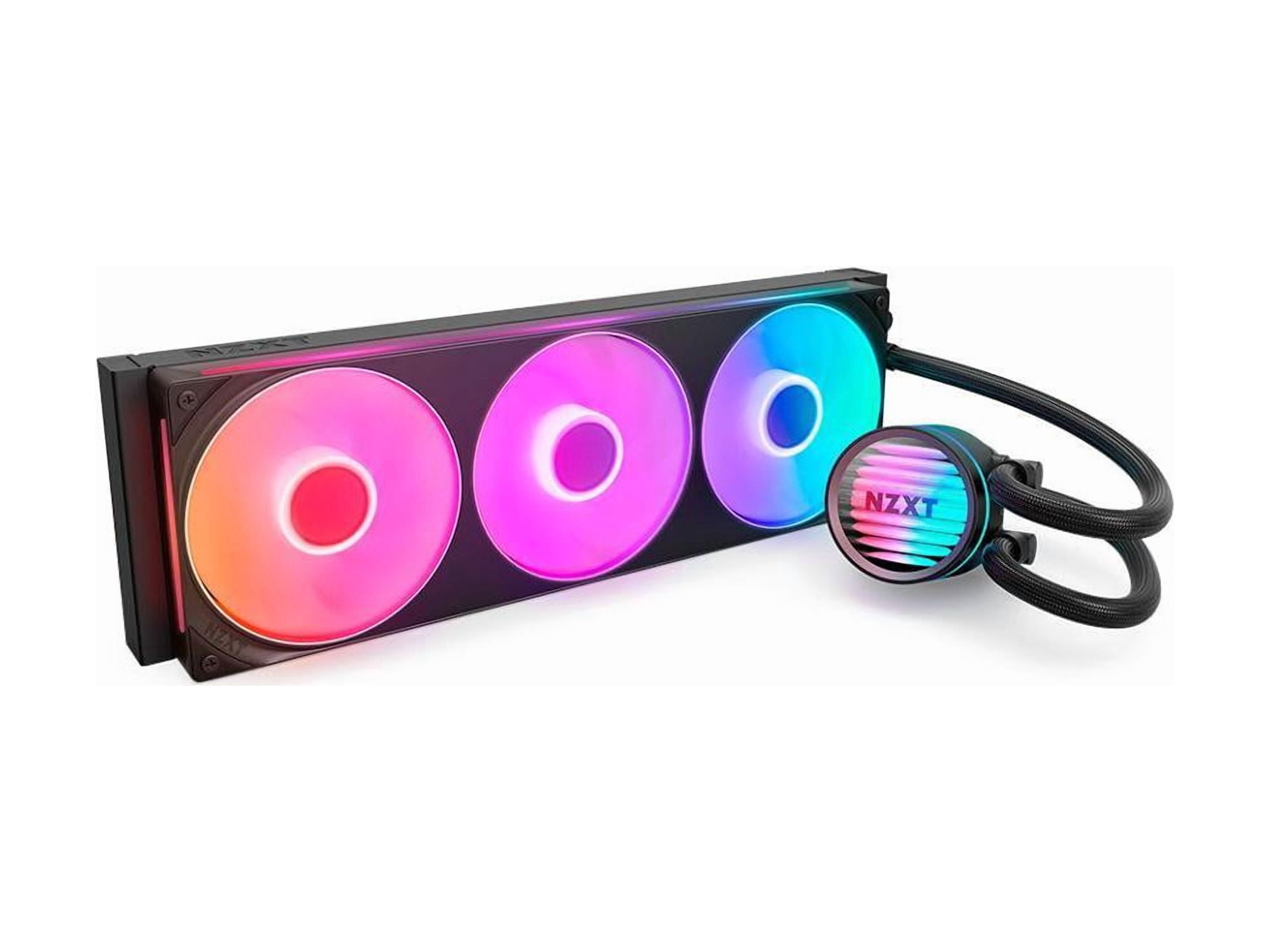NZXT Kraken Core RGB 360mm All-in-One Liquid CPU Cooler with LCD