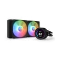 thumbnail image 1 of NZXT Kraken Elite RGB 240mm - RL-KR24E-B1 – RGB AIO CPU Liquid Cooler – Customizable LCD Display - 2 x F120RGB Core Fans Radiator Fans Black LGA 1700 / AM5 Compatible, 1 of 7