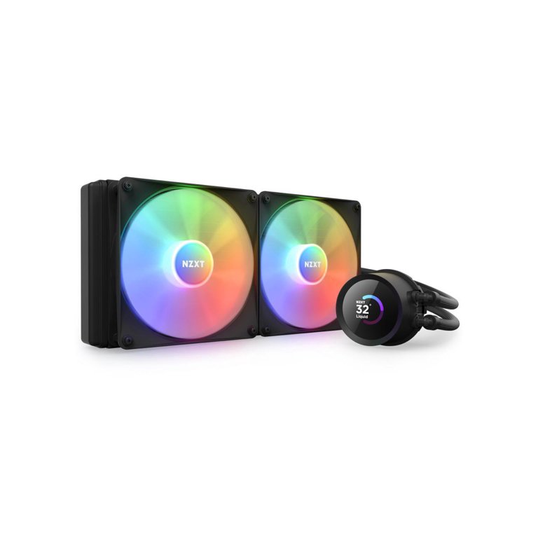 NZXT Kraken RGB 280mm AIO Cooler, LCD Display, 2xF140RGB Fans, LGA