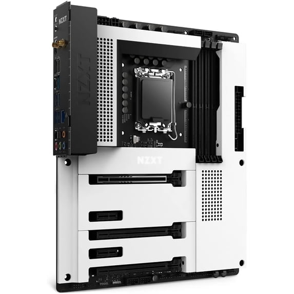 NZXT N7 Z690 - Motherboard - ATX - LGA1700 Socket - Z690 Chipset - USB 3.2 Gen 1, USB 3.2 Gen 2, USB-C 3.2 Gen2 - 2.5 Gigabit LAN, Wi-Fi 6E, Bluetooth - onboard graphics (CPU required) - HD Audio (8-channel)