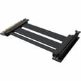 thumbnail image 1 of NZXT 7.9" PCIe 4.0x16 Riser Card Cable, Black, 1 of 4