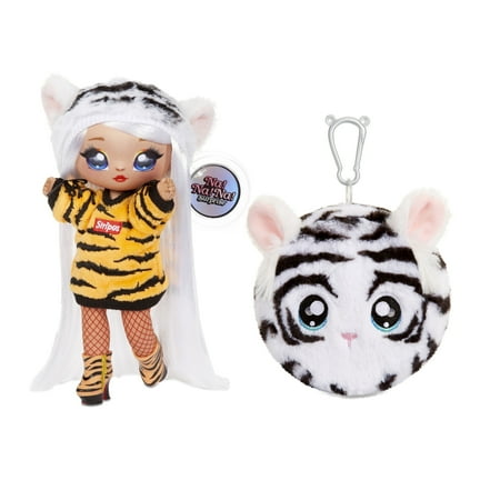 Na! Na! Na! Surprise 2-in-1 Fashion Doll and Plush Purse Series 4 – Bianca Bengal