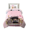 thumbnail image 1 of Na Na Na Surprise Kids Twin Bed in a Bag, Comforter and Sheets, Pink, 1 of 8