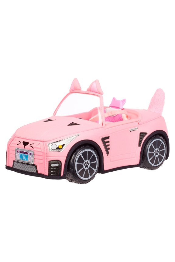 Pink Soft Plush Convertible Car