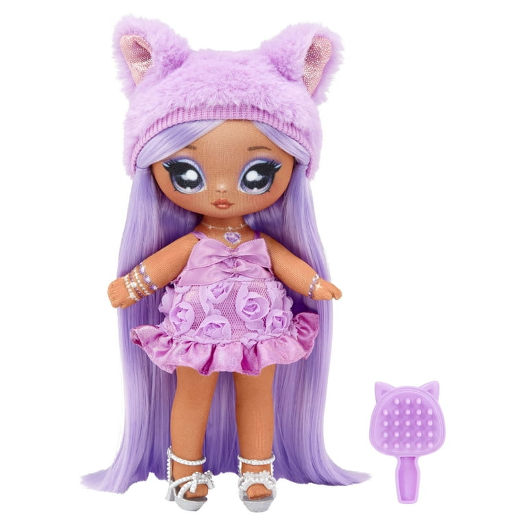 Na Na Na Surprise Sweetest Gems™ Doll with Purple Hair, Satin