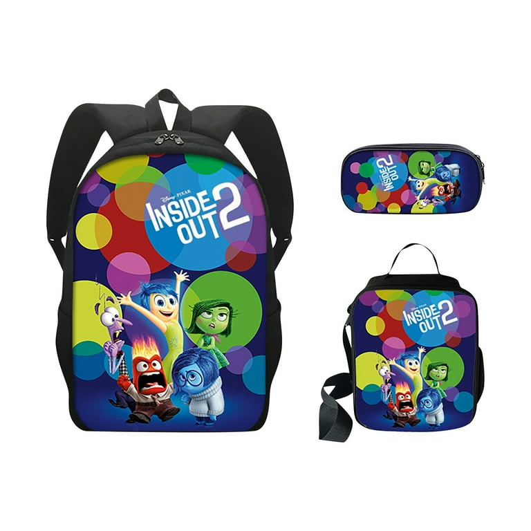 NaNaBag Inside Out Travel Backpack Set 3PC Large Waterproof School