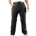 thumbnail image 1 of NaWent Men’s Silver Ridge Convertible Hiking Pant Black 6(M), 1 of 5